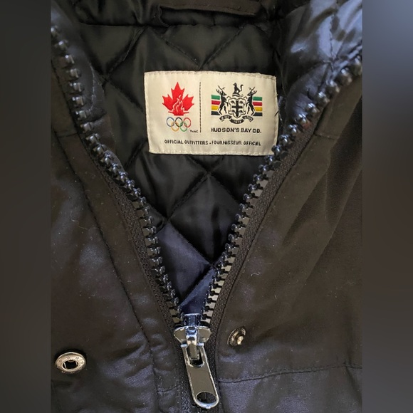 Hudson’s Bay Company CanadaVancouver 2010 Olympics Winter Parka Jacket Women’s M - Picture 9 of 12